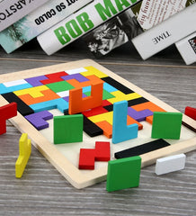 ELMAS 3D Wooden Puzzle for Kids - Fun Learning Game