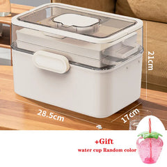 ELMAS Ultimate Portable Multi-Layer Storage Box - Al Masam Stationery LLC