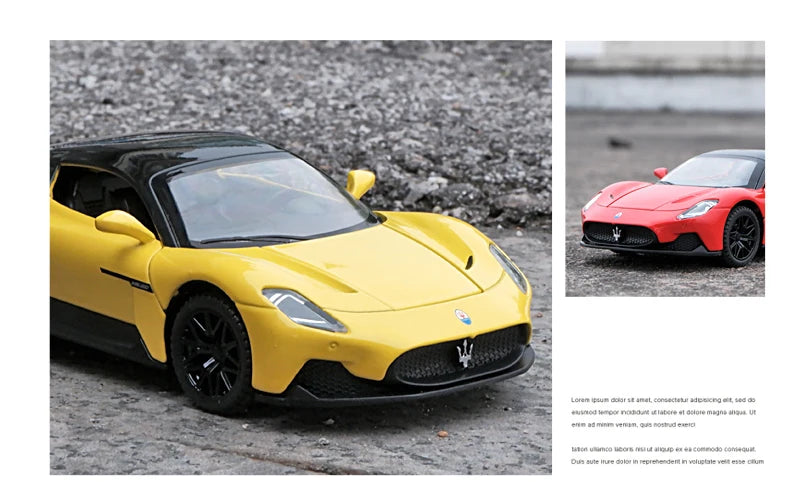 ELMAS 1:32 Maserati MC20 Alloy Sports Car Diecast Toy - Al Masam Stationery LLC