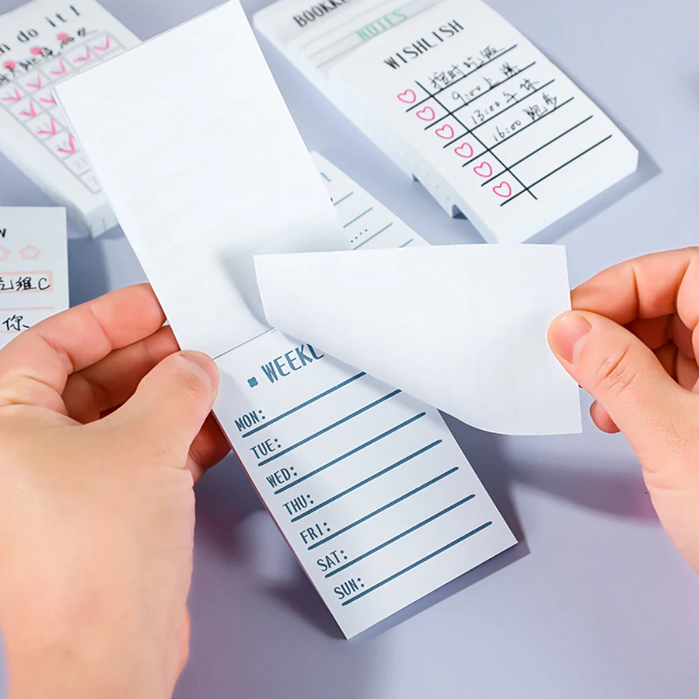 ELMAS 50Sheets Planner Memo Pad for Study & Work - Al Masam Stationery LLC