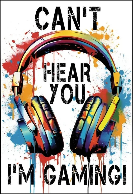 ELMAS Gaming Room Abstract Canvas Art for Kids - Al Masam Stationery LLC