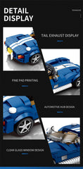 ELMAS Creative 333PCS AC COBRA Car Building Block Set