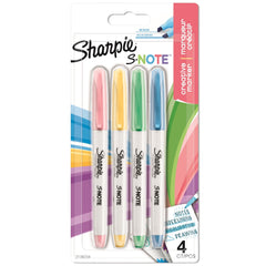 Sharpie Permanent Marker Note Chisel Tip Blister - Al Masam Stationery LLC