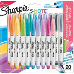 Sharpie Permanent Marker Note Chisel Tip Blister - Al Masam Stationery LLC