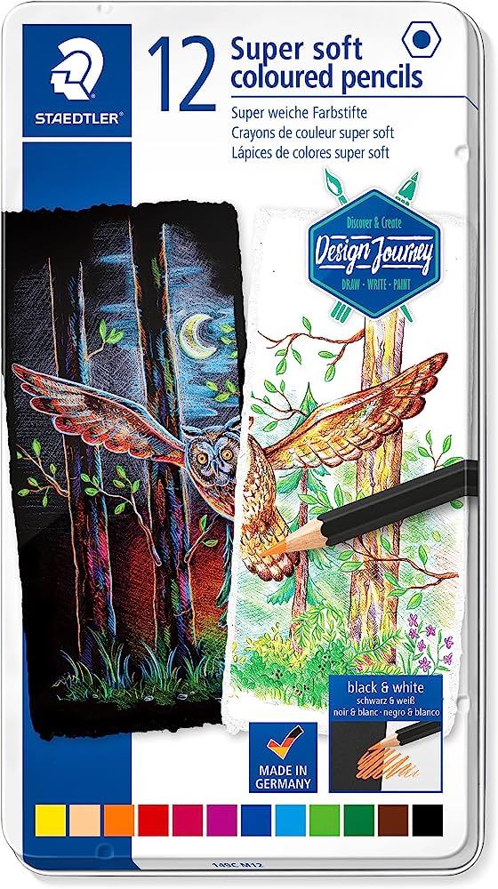 Staedtler 149C-M12 ColorPencils Super Soft Staedt Pc - Al Masam Stationery LLC Main image