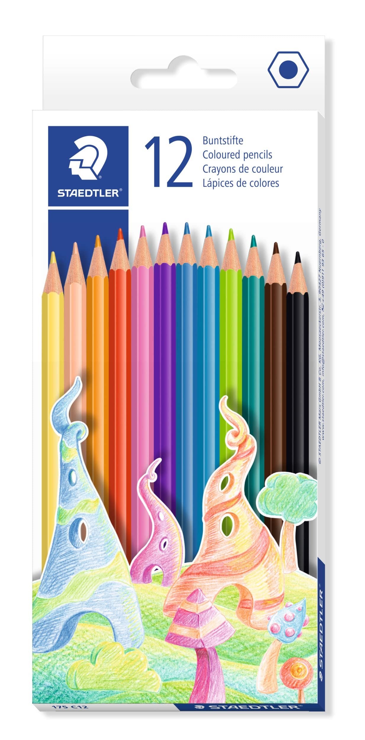 Staedtler 175-C12 Coloured Pencil Staedt Pac - Al Masam Stationery LLC Main image