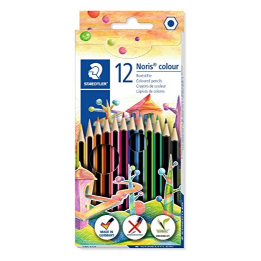 Staedtler Noris Colour pencils Set Set=1 12col - Al Masam Stationery LLC Main image
