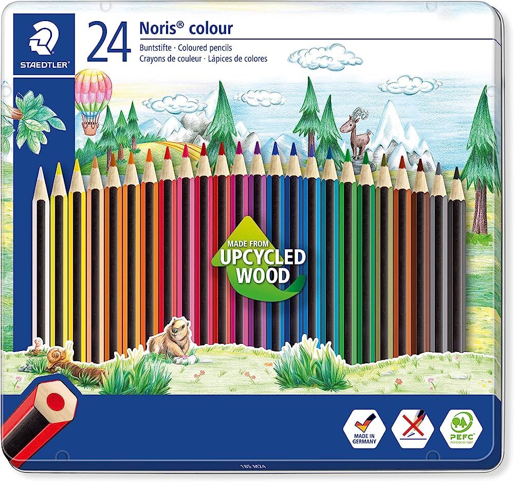 Staedtler 185-M24 Pencils Noris Coloured Staedt Pc - Al Masam Stationery LLC Main image