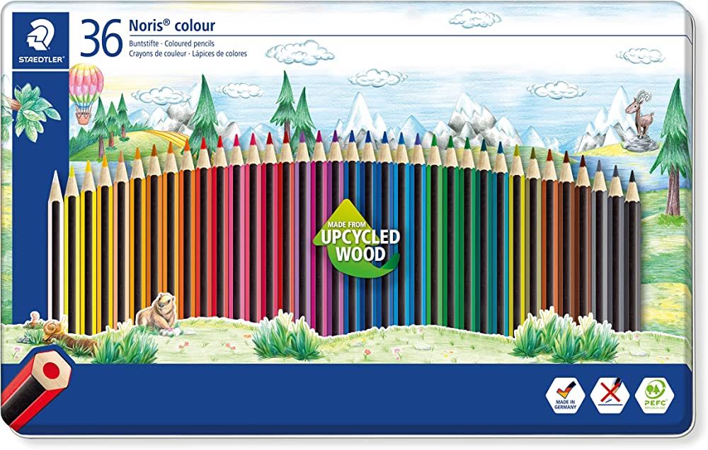 Staedtler 185-M36 Pencils Noris Coloured Staedt Pc - Al Masam Stationery LLC Main image