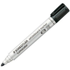 Staedtler White Board marker Bullet Tip Black - Al Masam Stationery LLC