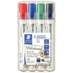 Staedtler White Board Marker Chisel Tip Wallet - Al Masam Stationery LLC