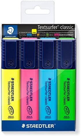 Staedtler Highlighter Classic Display Pack - Al Masam Stationery LLC Main image