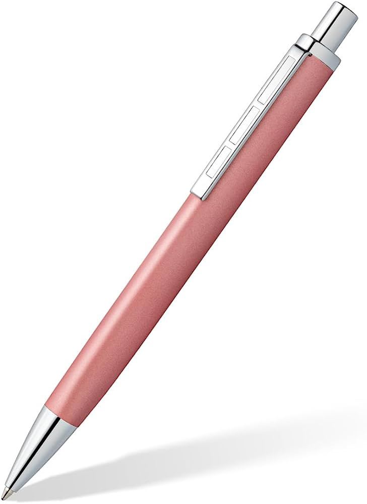 Staedtler Triplus Blue Ink Ballpoint Pen Pink - Al Masam Stationery LLC Main image