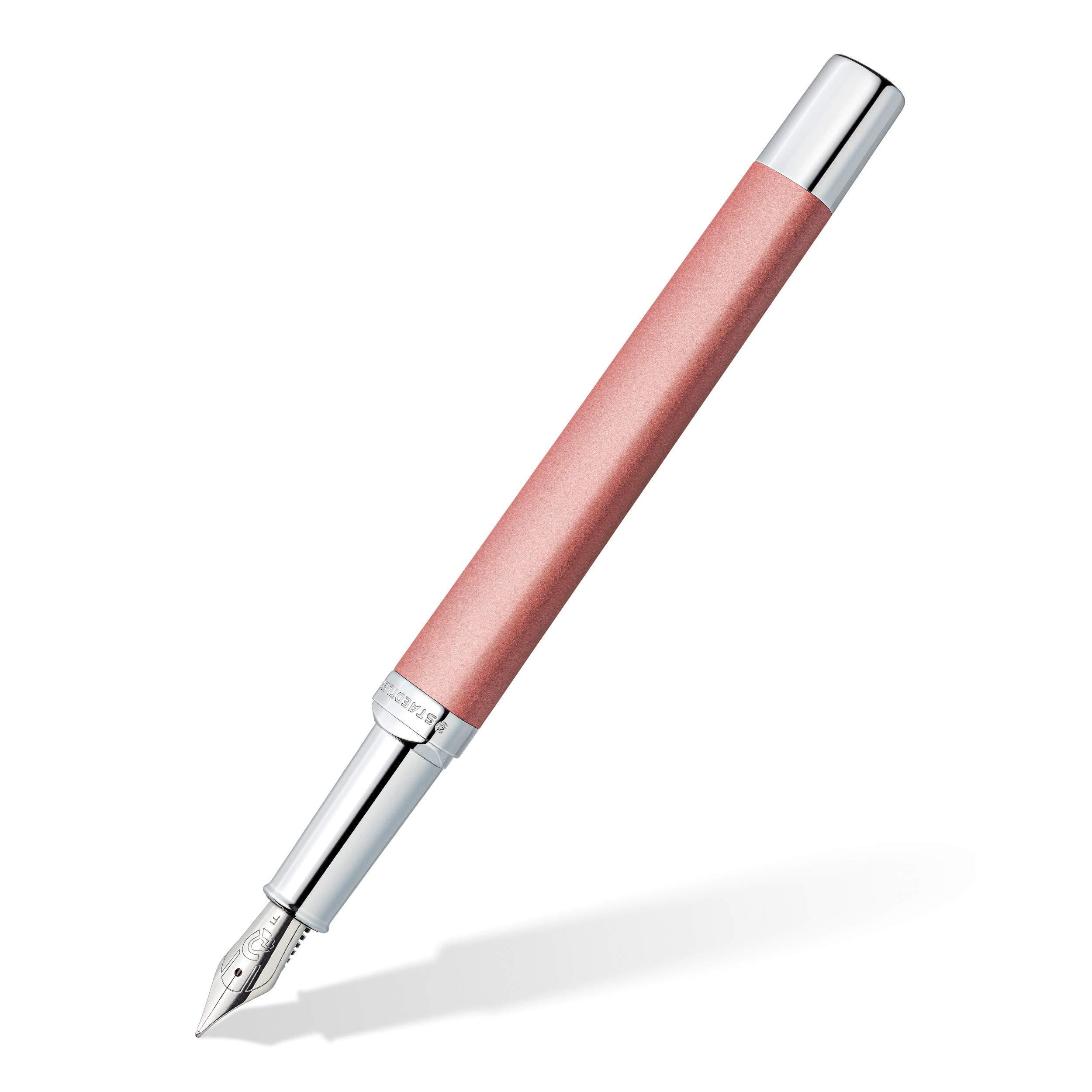 STAEDTLER Triplus 474 F Fountain Pen Radiant Rose - Al Masam Stationery LLC Main image