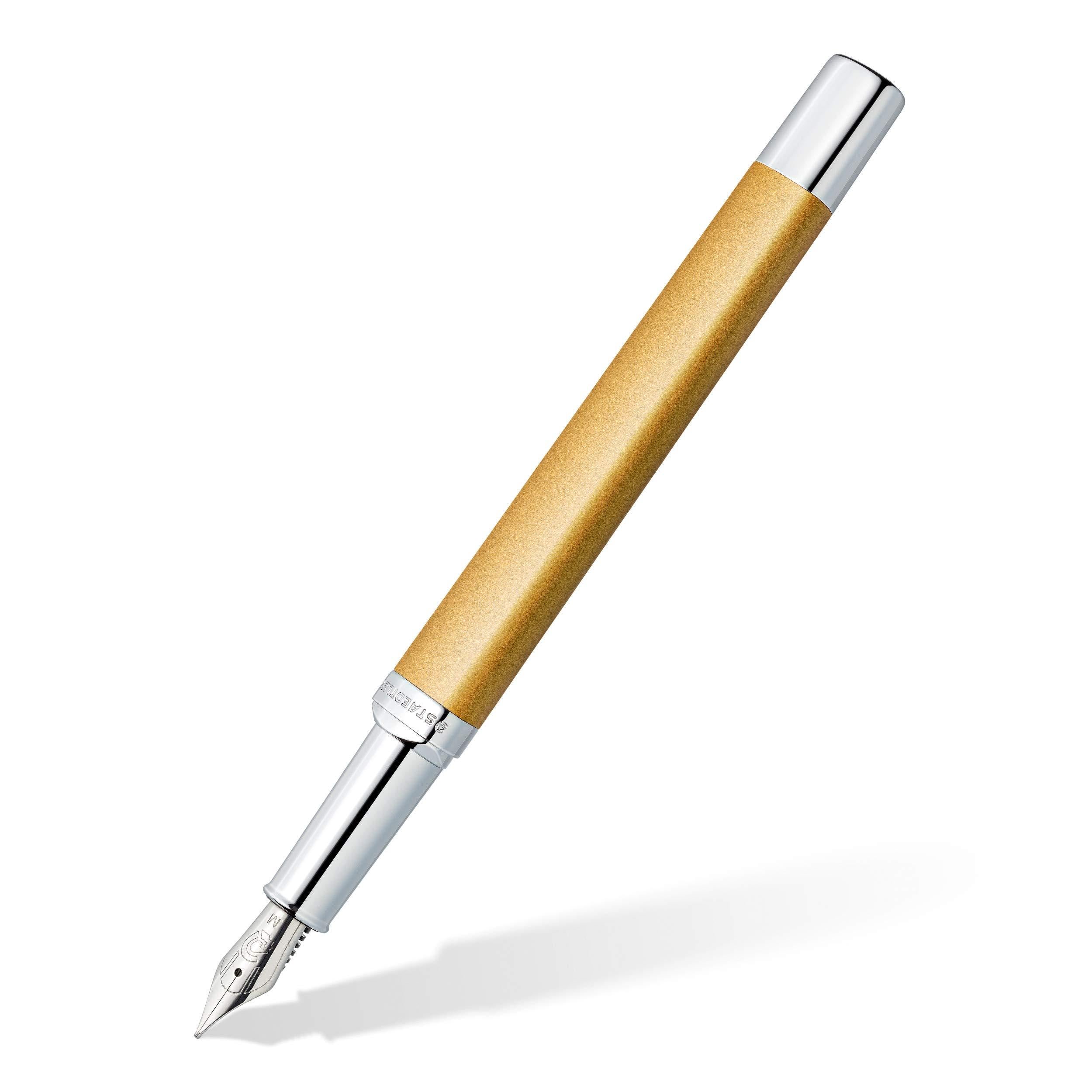 STAEDTLER Triplus 474 M11-3 Fountain Pen Gold - Al Masam Stationery LLC Main image