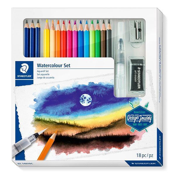 Staedler Design Journey Mixed Water color set - Al Masam Stationery LLC Main image