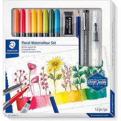 STAEDTLER 61 3001-1 Design Journey floral watercolour Set - Al Masam Stationery LLC