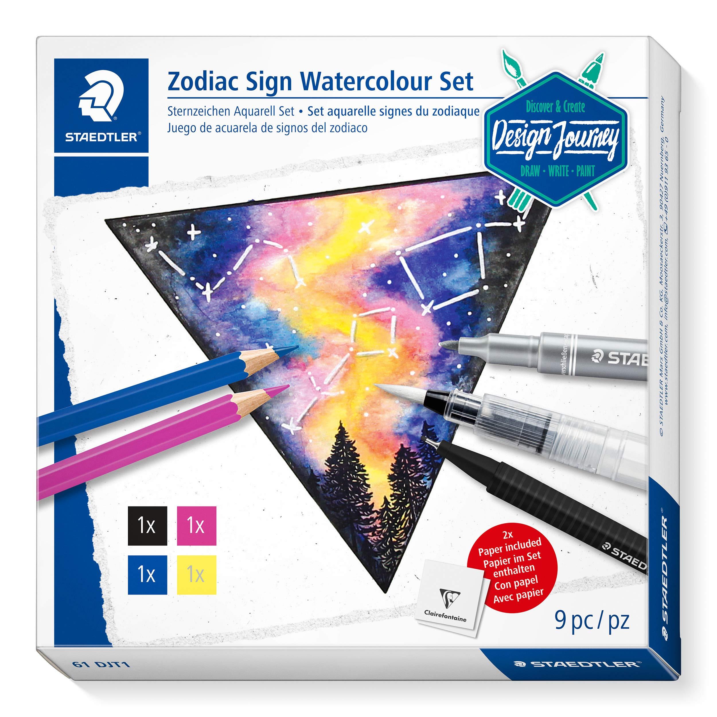 STAEDTLER 61 DJT1 Design Journey Zodiac Sign Set - Al Masam Stationery LLC Main image