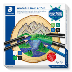 Staedtler DJ Wanderlust Wood Art Coloring Set - Al Masam Stationery LLC