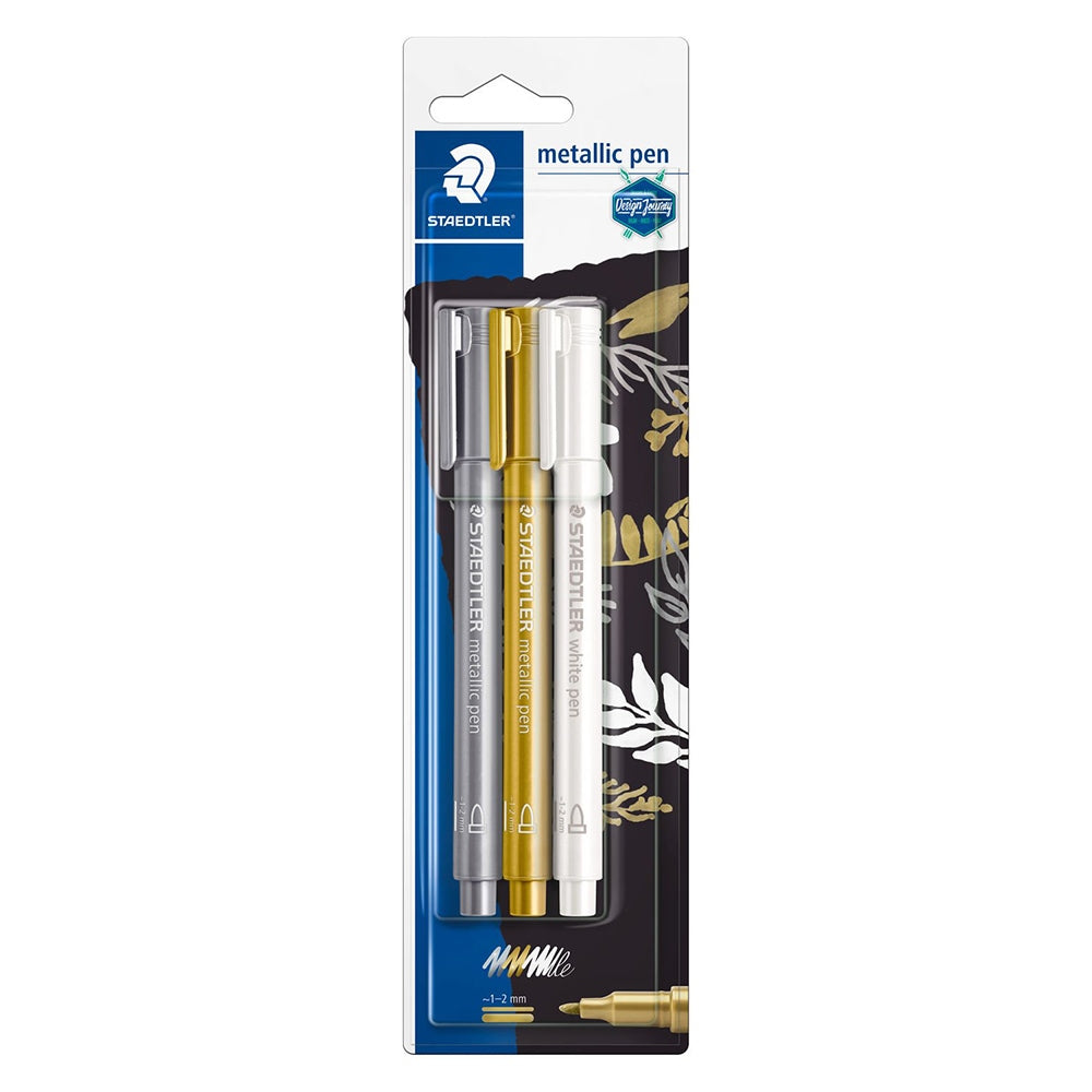 Staedtler Metallic Marker Pen Multicolor - Al Masam Stationery LLC Main image