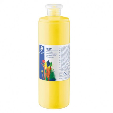 Noris School Paint Yellow 750ml - Al Masam Stationery LLC Main image