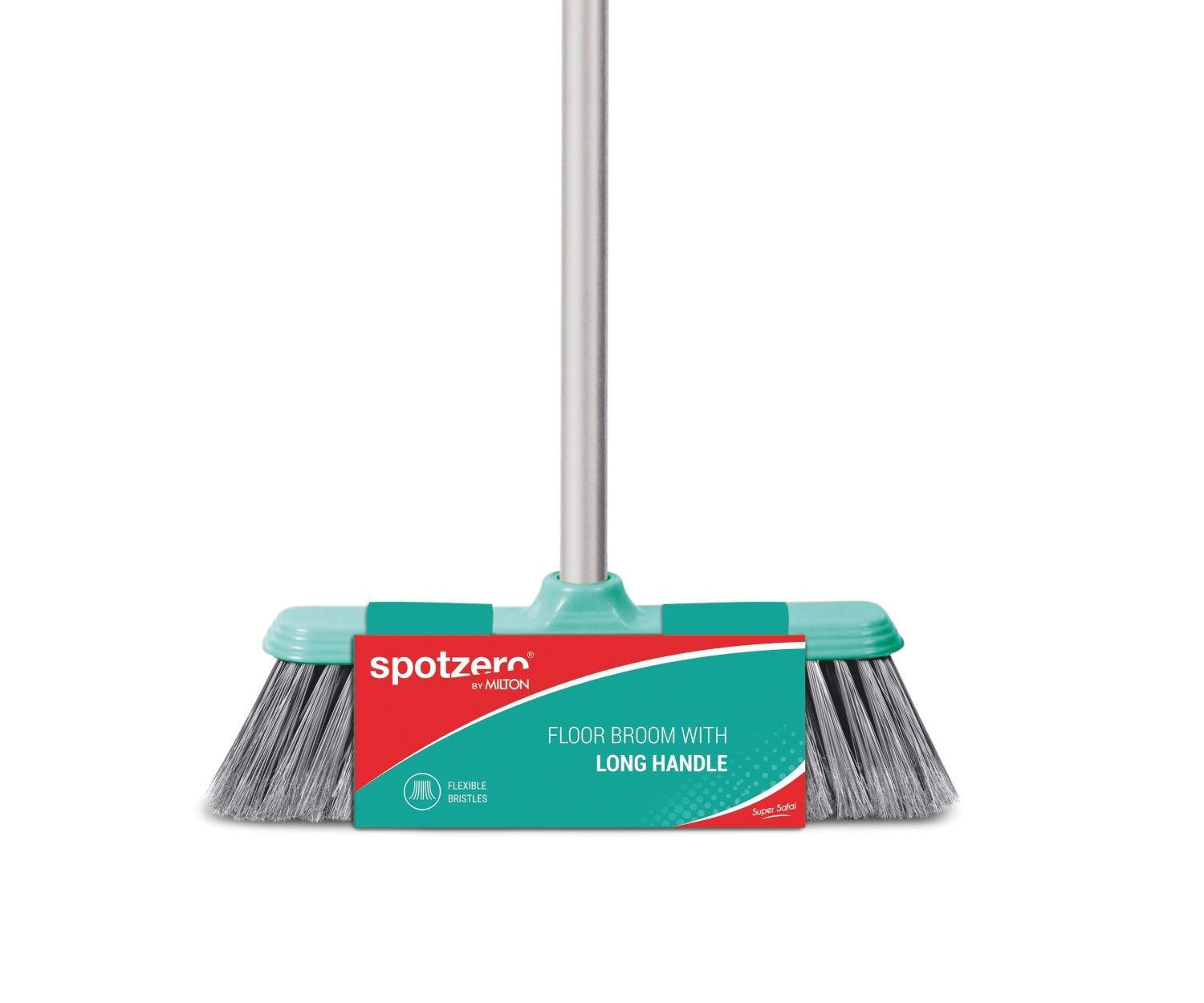 Spotzero Indoor Broom with Stick - Al Masam Stationery LLC Main image