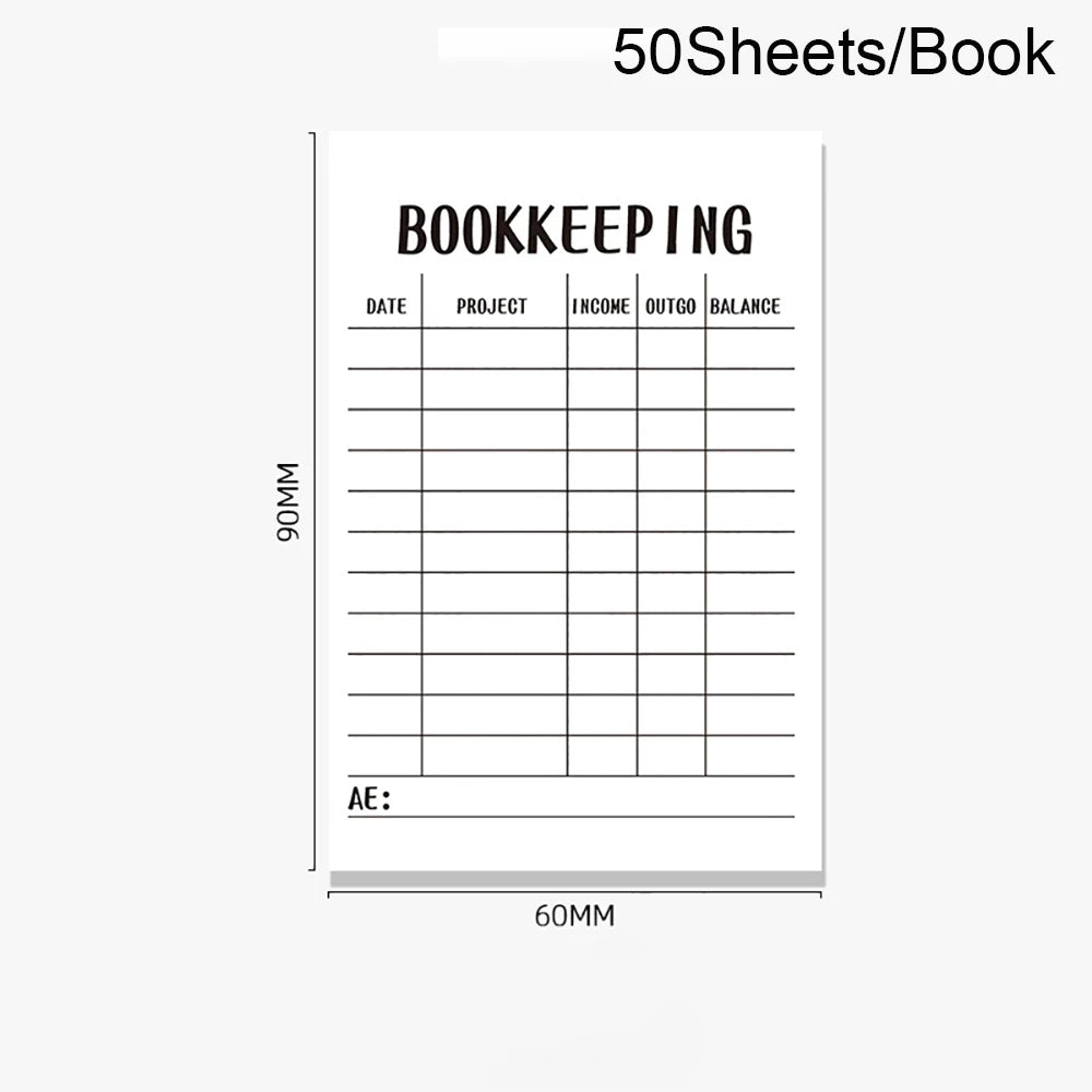 ELMAS 50Sheets Planner Memo Pad for Study & Work - Al Masam Stationery LLC