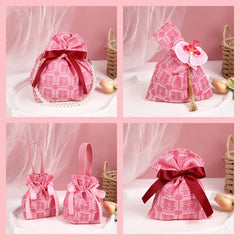 ELMAS Chinese Style Gift Bags For Wedding Favours 10/20Pcs - Al Masam Stationery LLC