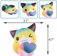 ELMAS Jumbo Kawaii Animal Stress Relief Squishies