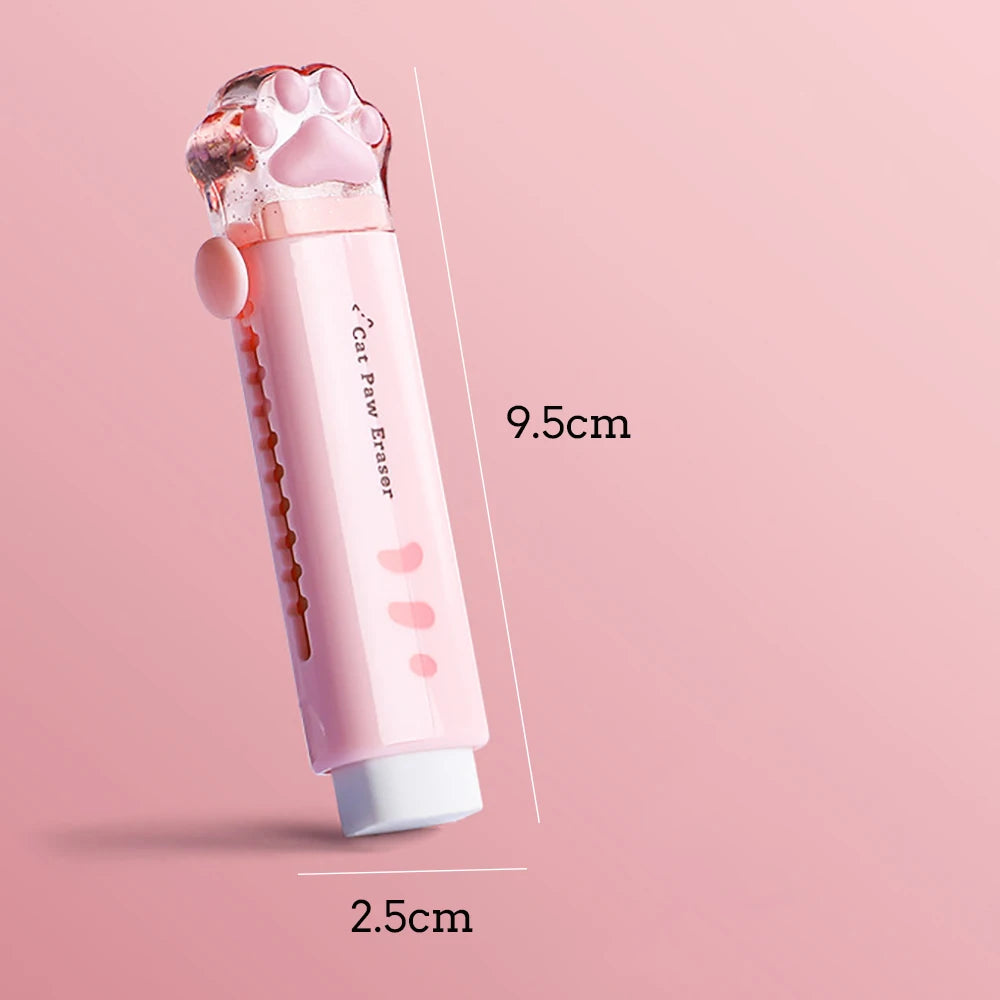 ELMAS Adorable Cat Paw Rubber Eraser for Fun Corrections - Al Masam Stationery LLC