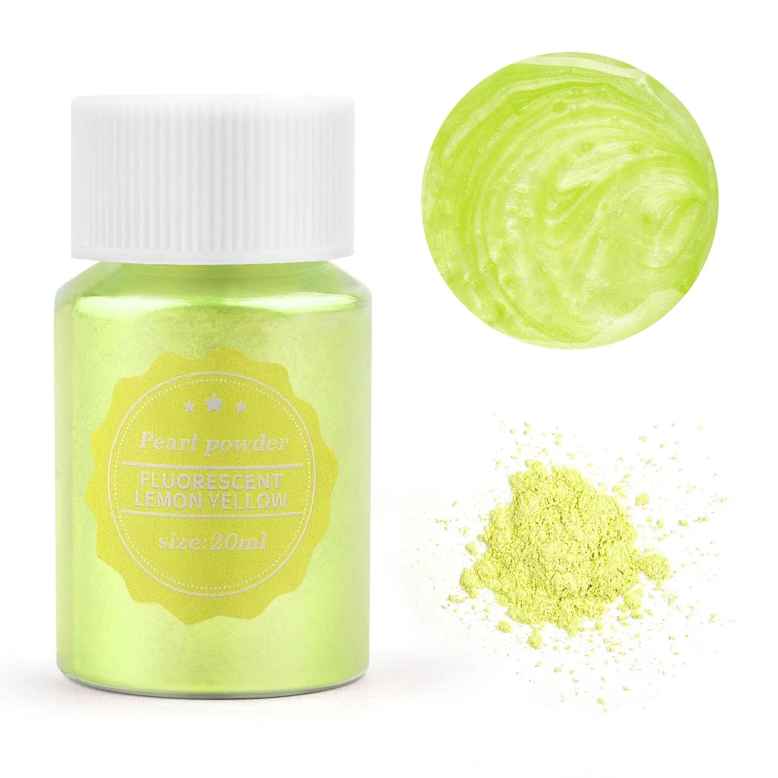 ELMAS 24 Color Mica Pearl Powder for Epoxy & DIY Crafts - Al Masam Stationery LLC