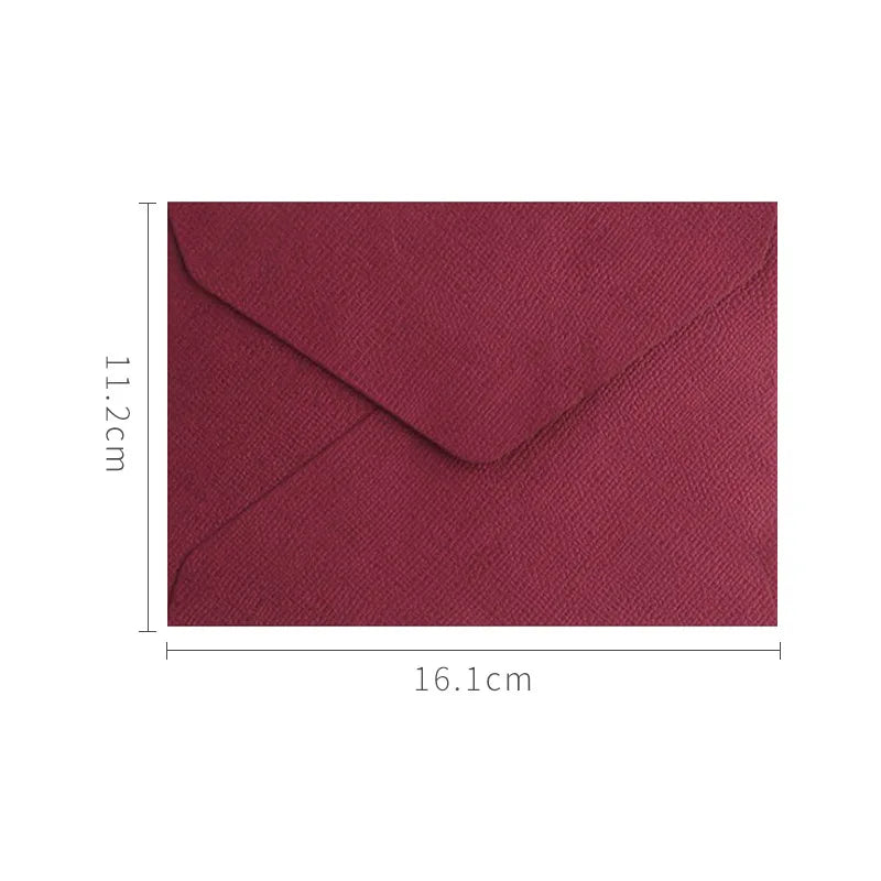 ELMAS 10pcs Window Envelopes for DIY Gift Packaging - Al Masam Stationery LLC