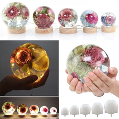 ELMAS Creative Spherical Epoxy Resin Mold for Stunning Crafts