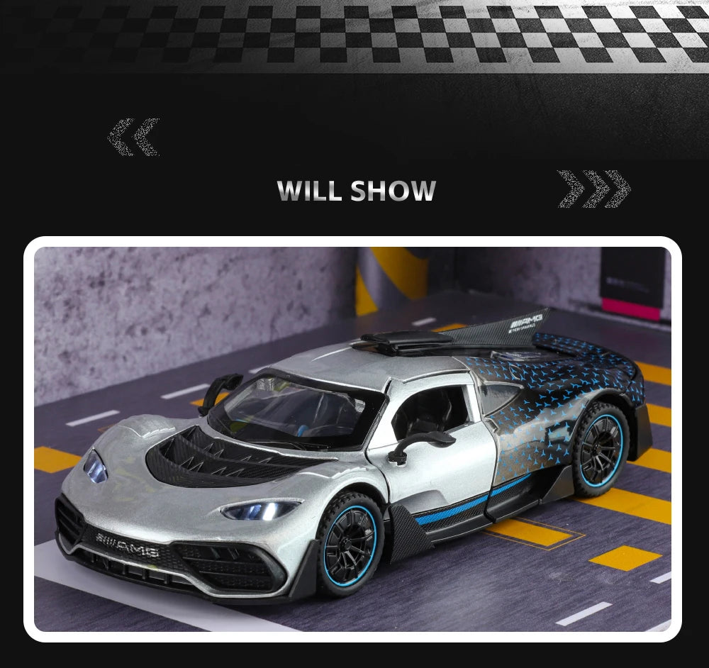 ELMAS 1:32 Mercedes Benz AMG ONE Die Cast Model Car - Al Masam Stationery LLC