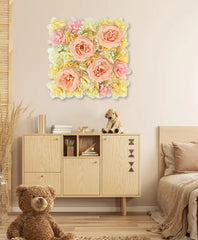 ELMAS 9Pcs Artificial Peony Wall Panels For Events - Al Masam Stationery LLC