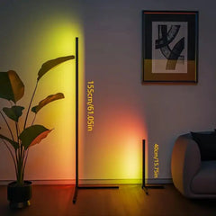 ELMAS Color-Changing Music Sync Floor Lamp 155CM