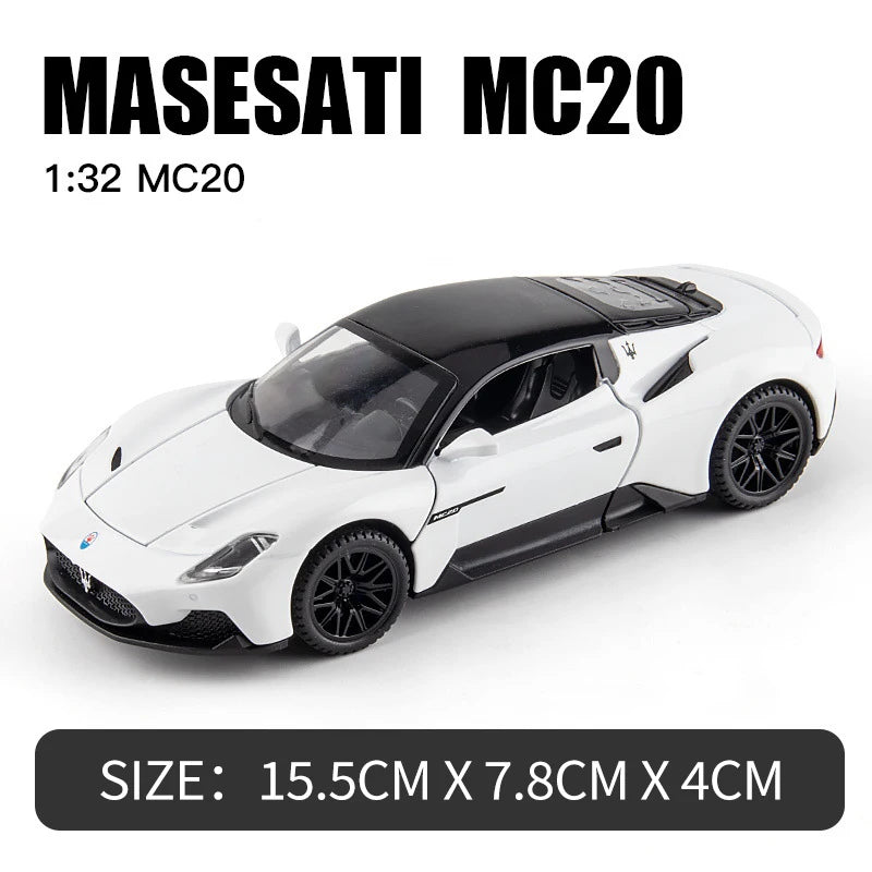 ELMAS 1:32 Maserati MC20 Alloy Sports Car Diecast Toy - Al Masam Stationery LLC