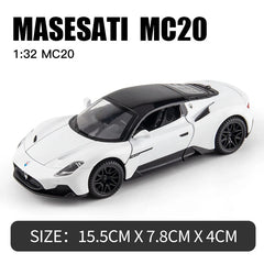 ELMAS 1:32 Maserati MC20 Alloy Sports Car Diecast Toy