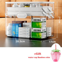 ELMAS Ultimate Portable Multi-Layer Storage Box - Al Masam Stationery LLC