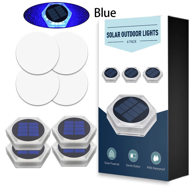 ELMAS Solar Stair Lamp - Waterproof LED Deck Light - Al Masam Stationery LLC