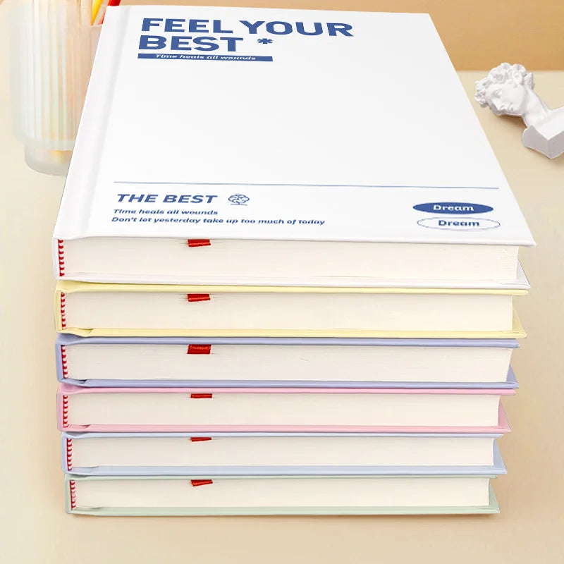 ELMAS A5 Hard Shell Notebook for College Students - Al Masam Stationery LLC