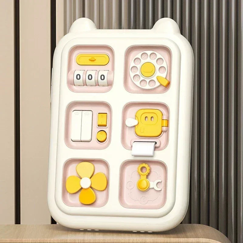 ELMAS - New 6 in 1 Montessori Sensory Busy Board - Al Masam Stationery LLC