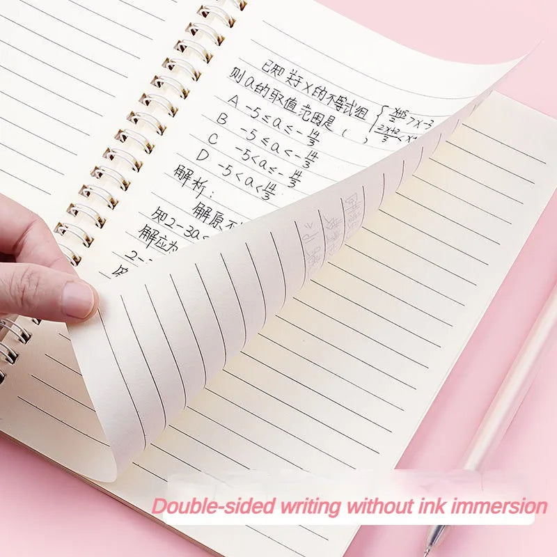 ELMAS Cute A5 Coil Notebook for Stylish Students - Al Masam Stationery LLC