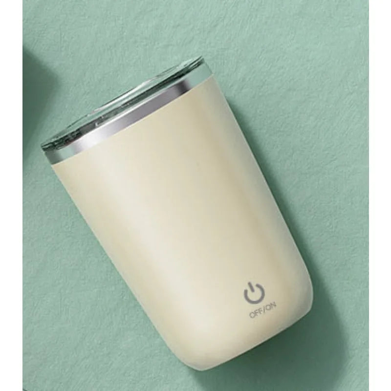 ELMAS 350ml Self-Stirring Mug USB Rechargeable Cup - Al Masam Stationery LLC