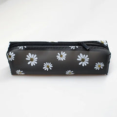 ELMAS Kawaii Daisy Transparent Pencil Case for Students