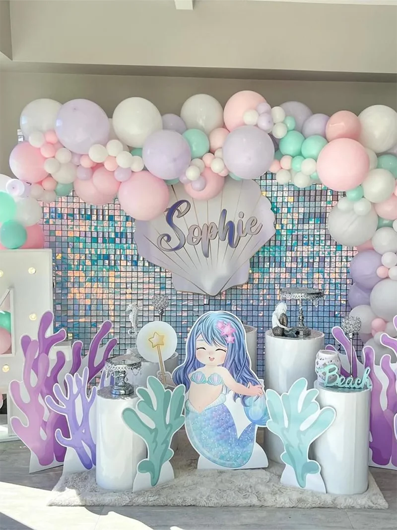 ELMAS Heart-Shaped Glitter Sequins Wall Panels 6/12/24Pc - Al Masam Stationery LLC