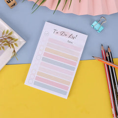 ELMAS 50 Sheets To Do List Notepad - Portable Daily Planner