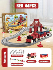 ELMAS Electric Assembling Rail Train Educational Model Set - Al Masam Stationery LLC