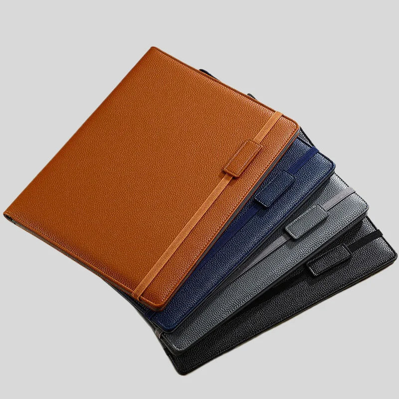 ELMAS Executive Leather Padfolio & Organizer Portfolio - Al Masam Stationery LLC