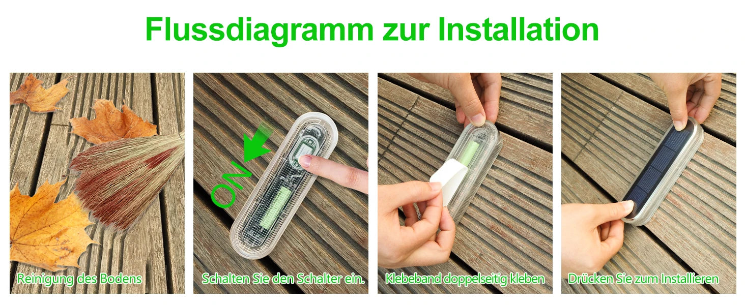 ELMAS Solar Stair Lamp - Waterproof LED Deck Light - Al Masam Stationery LLC